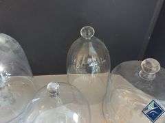 Glass Cake Domes & Candle Holders