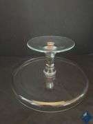 Glass Cake Stand & Dome