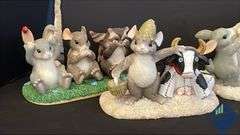 Winter Themed Animal Figurines