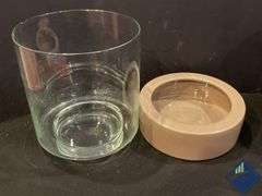 Glass Canister & Vase