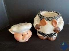 Mercuries China Piggie Cookie Jar