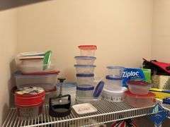 Pan, Storage Containers, Bags, etc.