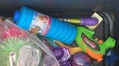 Water Balloons, Super Miracle Bubbles, Water Guns, etc.
