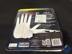 Kirkland Signature Premium Leather Golf Glove for Left Handed - 4-Pack Small