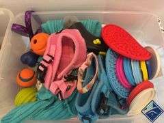 Dog Toys, Harnesses, Leashes, etc.