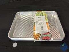 Nordic Ware Prep  Grill  & Serve Quarter Sheet Pans  Set of 3