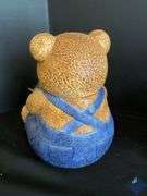 Big Lead Teddy Bear & GLA Rooster Cookie Jars