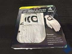 Kirkland Signature Premium Leather Golf Glove for Left Handed - 4-Pack Small
