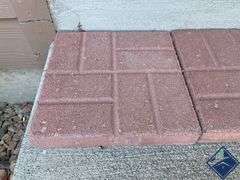 (8) Brick Pathway Tiles