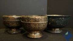 Decorative Bowls with Floral Foam & Wire Basket