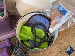 Light Workout Gear- Weights, Tension Cords, etc.
