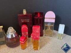 Assortment of Perfumes- Elizabeth Arden, Gucci, Saint Laurent, etc.