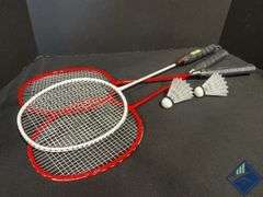 Penn Badminton Rackets & Shuttlecocks - Used