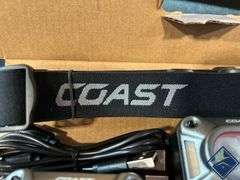 Coast 1000 Lumen Head Lamp 3 Pack - Used