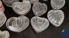 Heart Shaped Cut Glass Collection