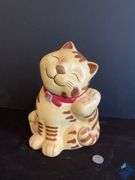 Happy Kitty Cookie Jar