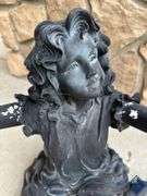Sitting Lady Statue