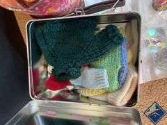 Dress Up Doll, Assortment of Charm Jewelry & Faux Decorative Gems, etc.