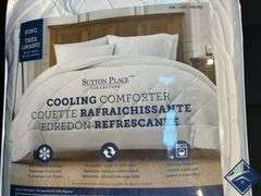 Sutton Place King Cooling Comforter - Retail: $ 59.99