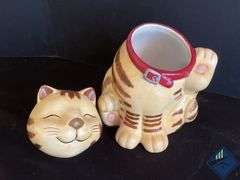 Happy Kitty Cookie Jar