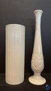 Vintage Lenox Vases, Pear Dish & Swan