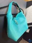 Isaac Mizrahi Genuine Leather Hobo Shoulder Bag & Teal Bag