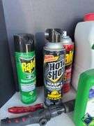 Bug Sprays, Trowel, Attachable Hose Nozzle, etc.