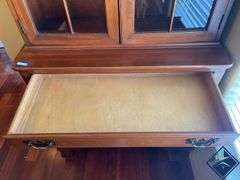 Wooden Windowed Hutch