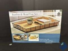 Mesa Bamboo + Iron Tray (Missing Bamboo Tray)