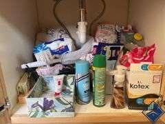 Feminine Napkins, Cleaning Supplies, Soap, etc.