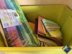 Tissue Paper, Construction Paper, Sketch Pads, etc.