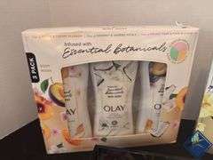 Olay Body Wash & Floral Tray