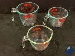 Pyrex Glass Measuring Bowls