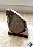 Brown Geode Desk Weight