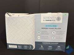 Serenity by Tempur-Pedic Cooling Memory Foam Pillow - Standard