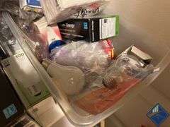 Assortment of Lightbulbs, Napkins, Stainless Steel Shiner, etc.
