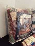 Hand Quilted Parquet & Misc. Quilts *strong odor*