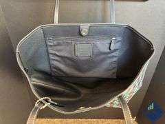 Coach Herringbone Tote