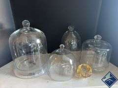 Glass Cake Domes & Candle Holders