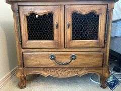 John A Colly & Sons Wooden Nighstand