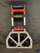 150 lbs Stair Climbing 6-Wheel Folding Aluminum Hand Truck with Tote Attachment - Used - Used