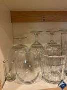 Cut Glass Wine Glasses, Drinking Glasses, etc.