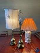 Metal & Ceramic Table Lamps