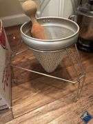 Cookbooks, Sieve with Stand & Breadmaker