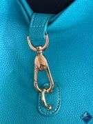 Isaac Mizrahi Genuine Leather Hobo Shoulder Bag & Teal Bag