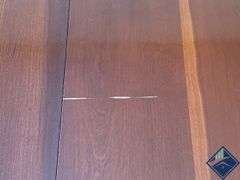 Vintage Cherry Dining Table with 2 Leaves & 7 Chairs