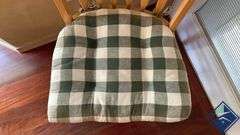 Wooden Chair with Cushion