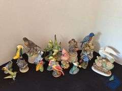 Leffon China Bird Sculptures