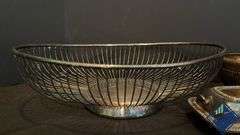 Decorative Bowls with Floral Foam & Wire Basket
