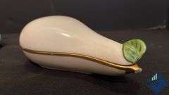 Vintage Lenox Vases, Pear Dish & Swan
